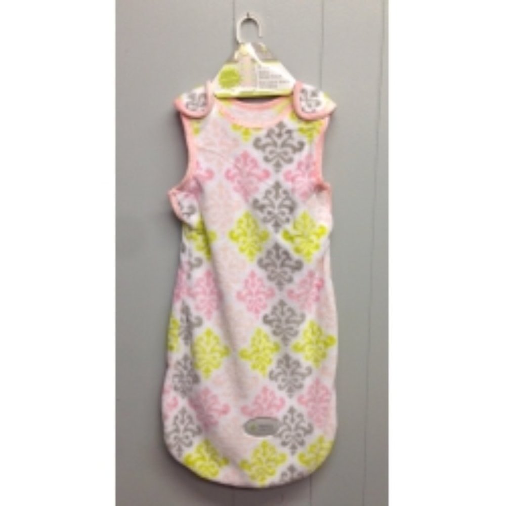 NWT Blankets and Beyond Lovely Decorated Damask Baby Sleep Sack